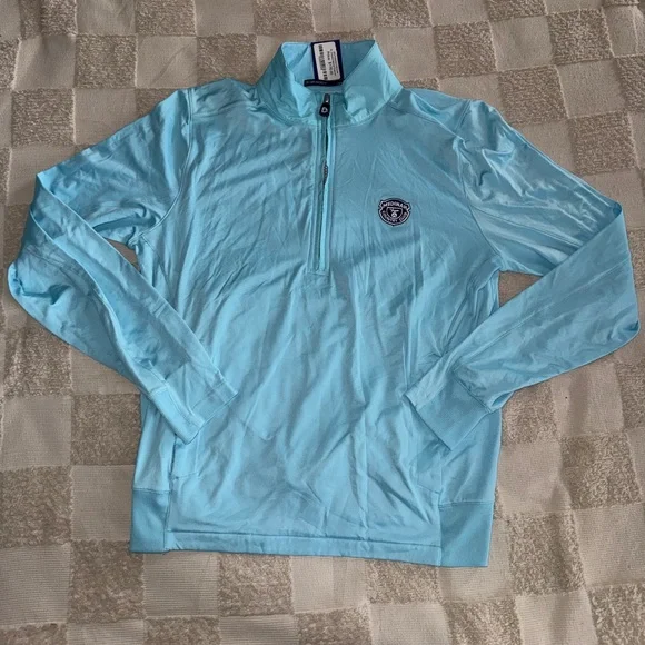 NWT B. Draddy Men’s Blair Half Zip Medina size M